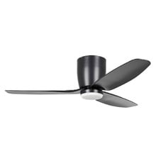Seacliff 112cm DC Low Profile Ceiling Fan with LED Light